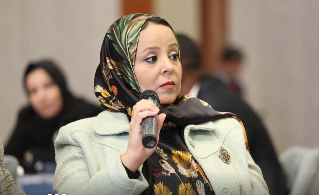 رئيس لجنة الانتخابات بالاتحاد النسائي الليبي بطرابلس "آمنة عبد الرحمن وريث"